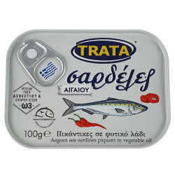 Sardinen pikant 100g Trata